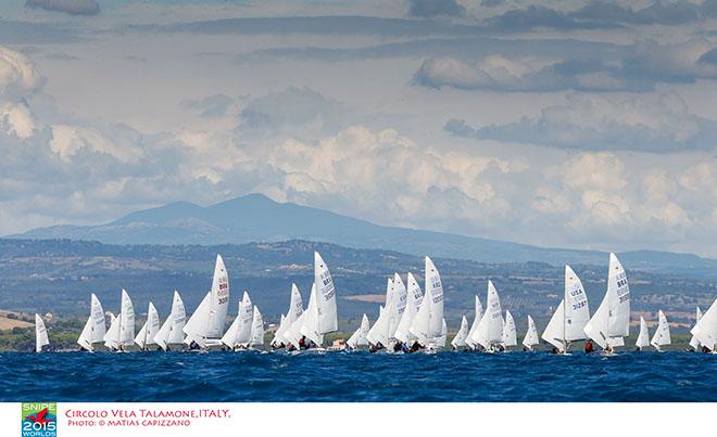 Day 4 Flotta e Maremma - 2015 Snipe World Championship  © Matias Capizzano http://www.capizzano.com